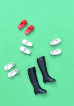 Barbie vintage Sindy Pedigree schoenen laarzen, Verzamelen, Ophalen of Verzenden, Zo goed als nieuw, Accessoires