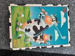Leuke puzzel 99 stukjes - Koeien golfen, Ophalen, Meer dan 50 stukjes, Gebruikt, 4 tot 6 jaar