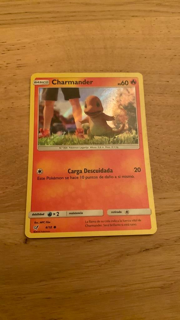 4/18 Charmander, Hobby en Vrije tijd, Verzamelkaartspellen | Pokémon, Ophalen of Verzenden, Zo goed als nieuw