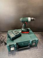 ✅ METABO BS18Li accu-schroefboormach./18v accu/lader/koffer, Ophalen of Verzenden, Gebruikt, Boor- en Schroefmachine