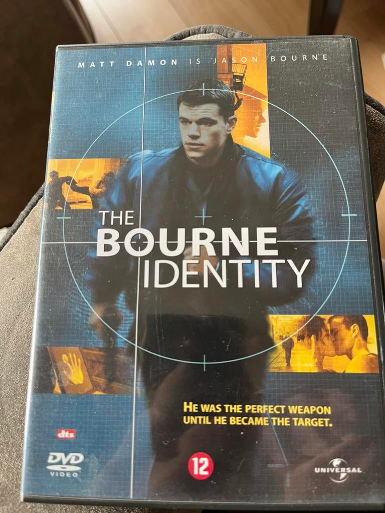 The Bourne Identity DVD - Actiethriller met Matt Damon, Vanaf 12 jaar, Ophalen of Verzenden, Gebruikt, Actiethriller