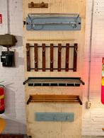 Vintage kapstokken, hoedenrekken, wandkapstokken