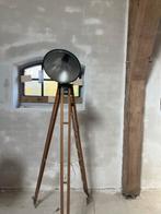 Vintage Rijkswaterstaat Statief Lamp - Industriële Stijl, Antiek en Kunst, Ophalen