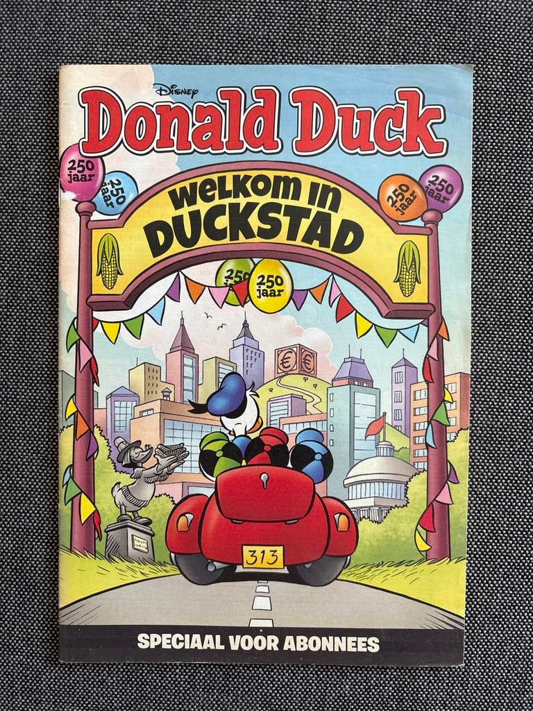 Donald Duck Welkom in Duckstad, Eén stripboek, Ophalen of Verzenden, Gelezen