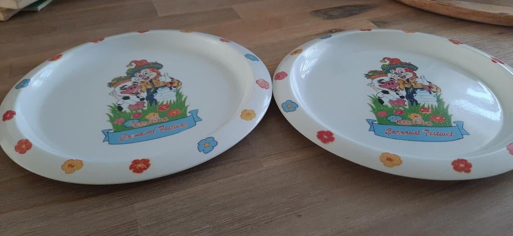 Efteling Carnaval Festival bordjes, Ophalen of Verzenden, Overige typen