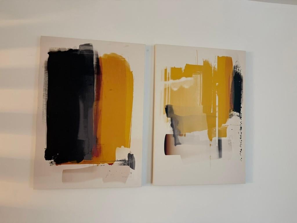 2 canvas painting, Ophalen