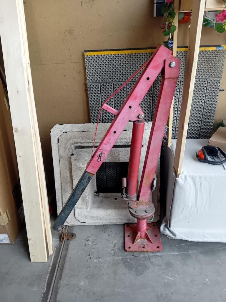 Aanhanger kraan - 3 Ton Long Ram Jack, Ophalen