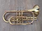 Cornet Jupiter JCR-520M, Ophalen of Verzenden, Gebruikt, Koperblazer, Met koffer of draagtas