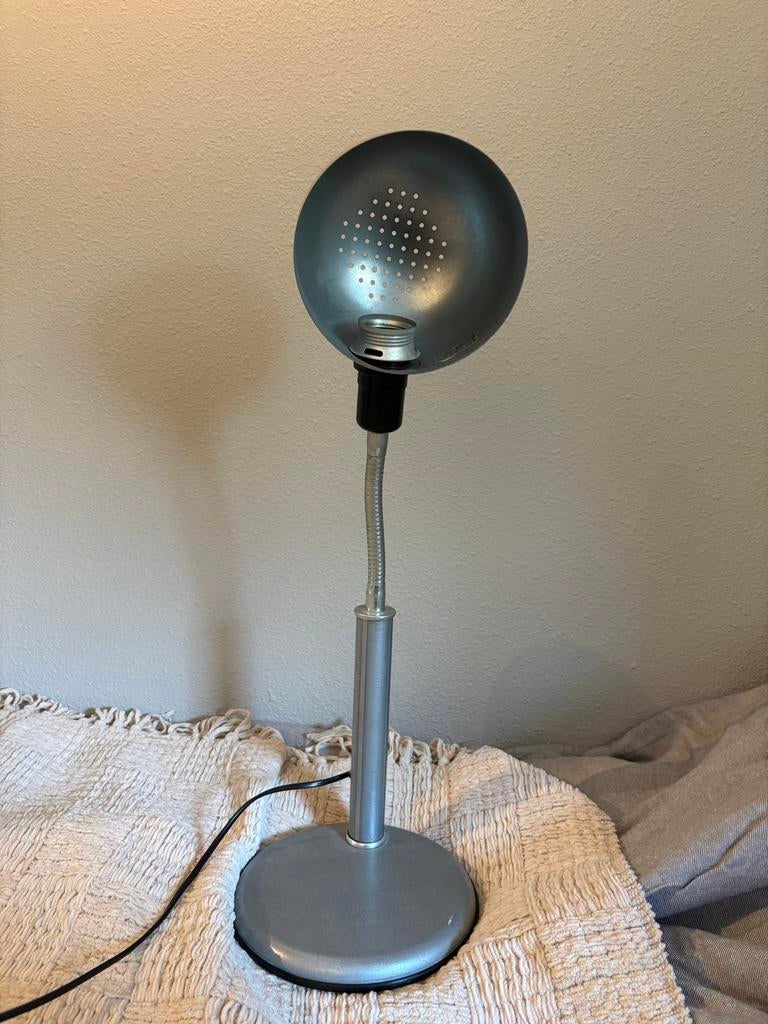 IKEA retro bureaulamp / tafellamp – verstelbaar, Huis en Inrichting, Lampen | Tafellampen, Ophalen of Verzenden, Gebruikt, Metaal