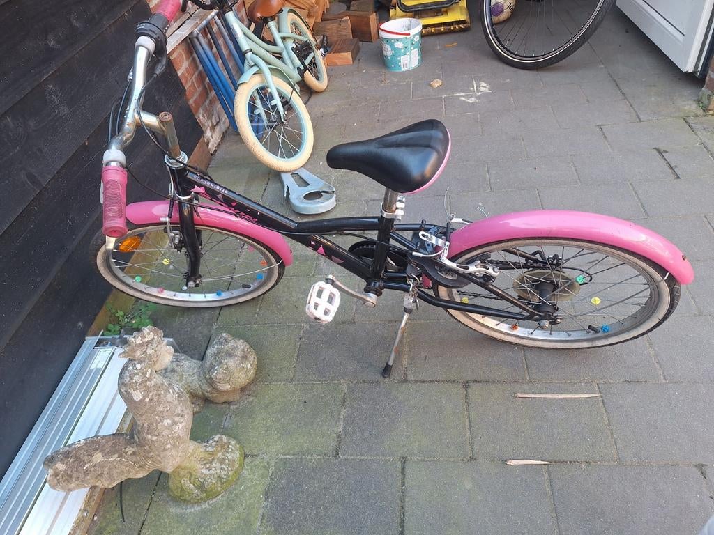 Meisjesfiets 20 inch met versnellingen - Gebruikt maar goed, Ophalen