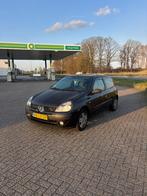 Renault Clio bouwjaar 2003, Zwart, 4 cilinders, 1462 kg, Zwart