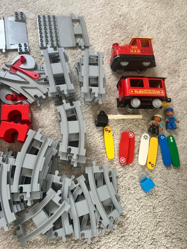 Lego Duplo stoomtrein, Ophalen, Gebruikt, Duplo
