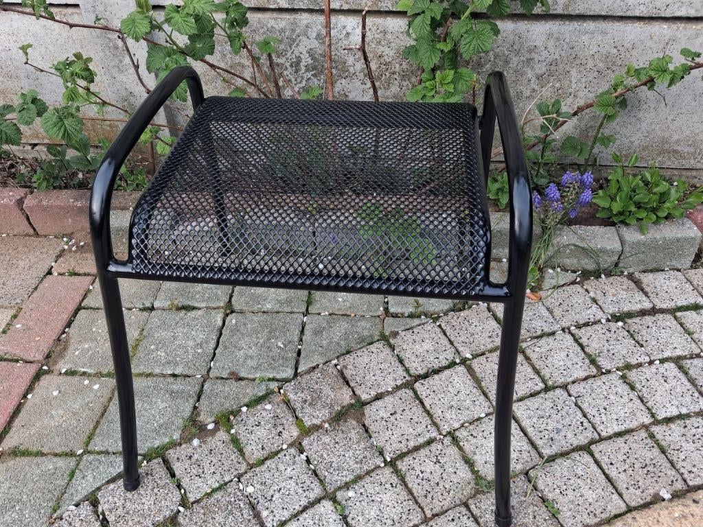 Royal Garden hocker strekmetaal, Tuin en Terras, Ophalen of Verzenden, Metaal