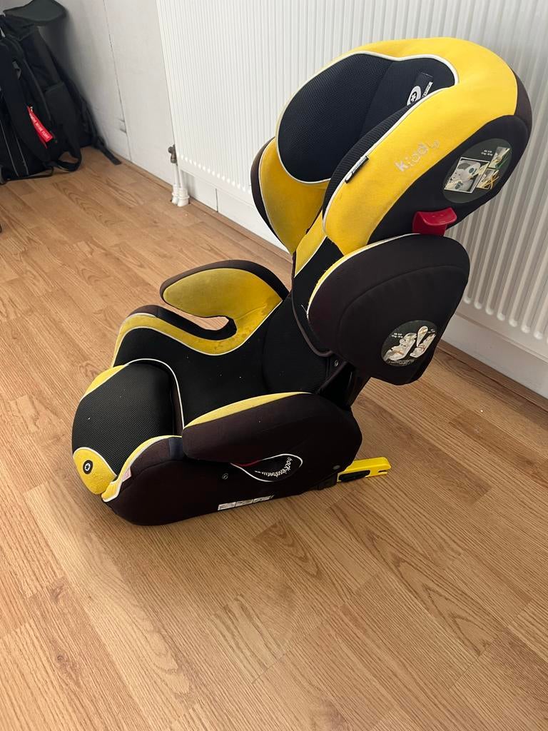 Kiddy GuardianFix Pro 2 Isofix autostoeltje, Gebruikt, 15 t/m 36 kg, Zijbescherming, Isofix