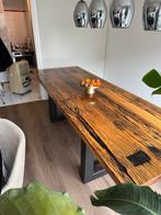 Unieke epoxy eettafel, Huis en Inrichting, Tafels | Eettafels, Ophalen, Gebruikt, 200 cm of meer, 50 tot 100 cm