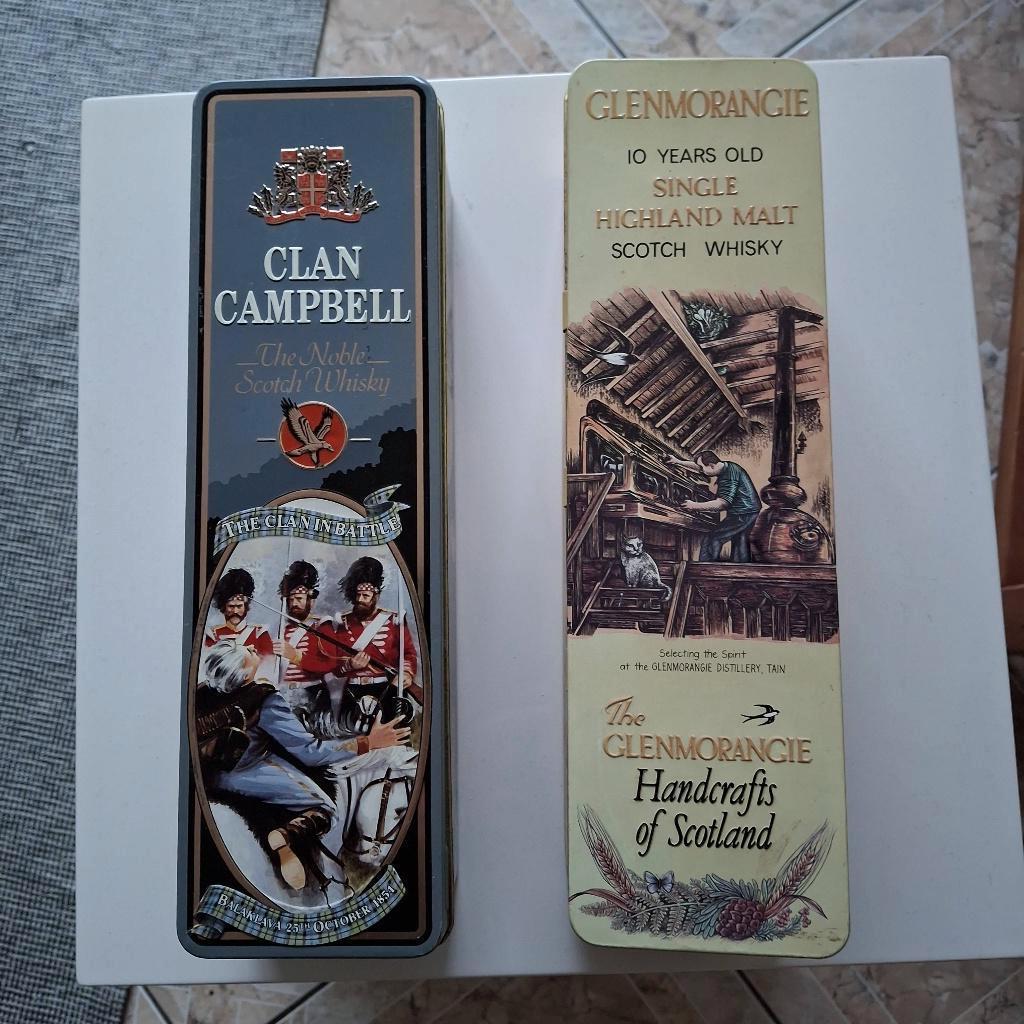 Whisky tins, Verzamelen, Ophalen of Verzenden, Zo goed als nieuw, Overige typen