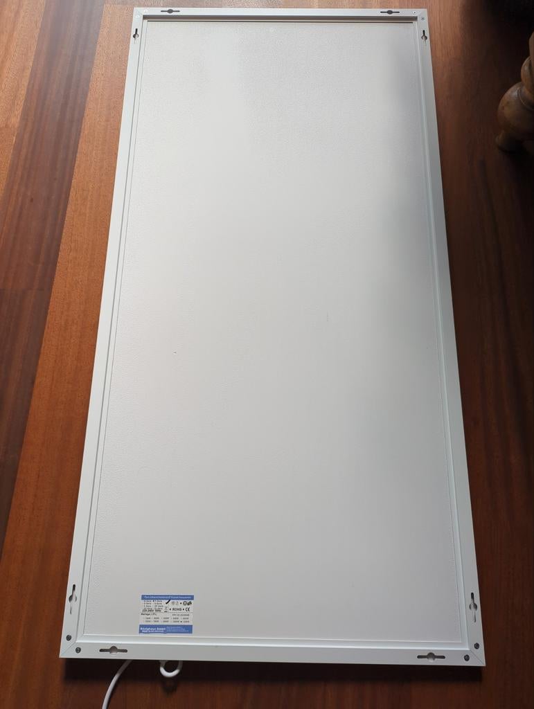 Könighaus Infrarood Paneel Verwarming 1200W 60x120cm, Doe-het-zelf en Verbouw, Verwarming en Radiatoren, Ophalen