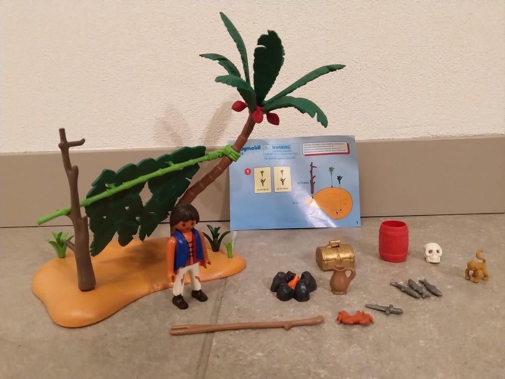 Playmobil Schipbreukeling 5138, Kinderen en Baby's, Speelgoed | Playmobil, Ophalen of Verzenden, Gebruikt, Complete set
