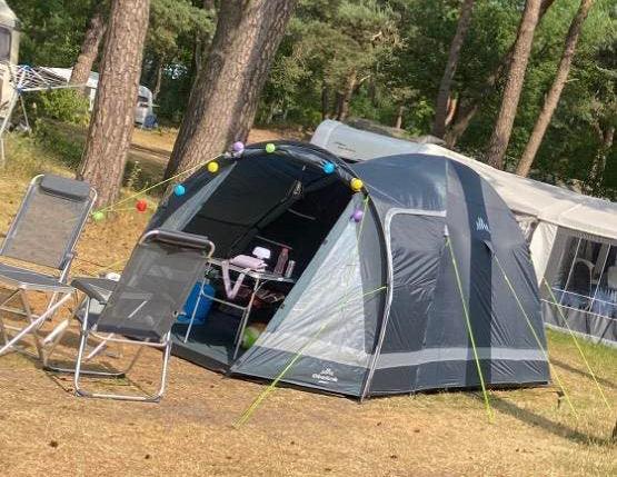 Obelink tent koepel camping vakantie, Ophalen, Zo goed als nieuw, Tot en met 4