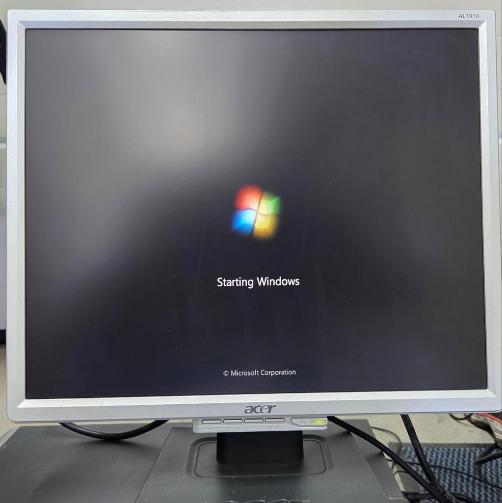 Acer AL1916s 19 inch Monitor - Gebruikt, Gebruikt, Ophalen of Verzenden, VGA, Overige resoluties