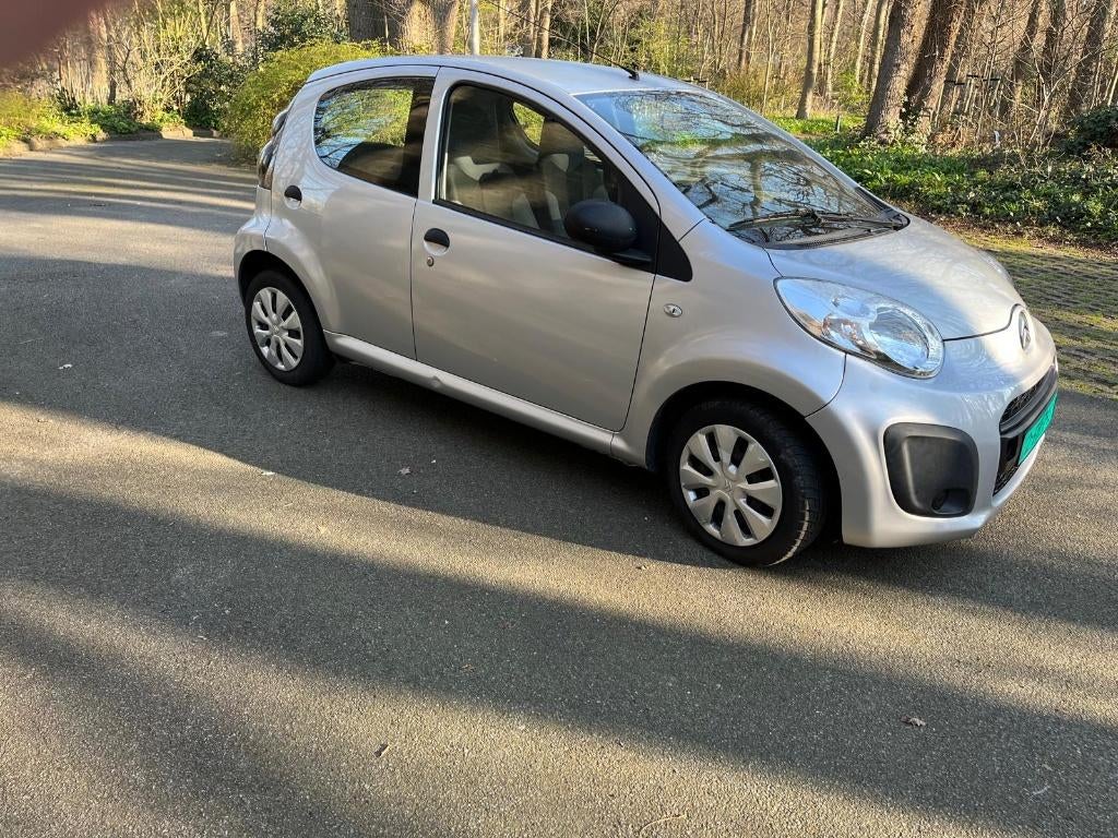 Citroën C1 1.0i 68PK 5D 2012 Airco, Voorwielaandrijving, 4 stoelen, C1, Origineel Nederlands