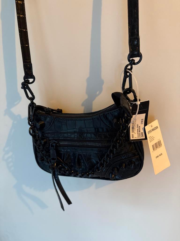 Steve Madden tasje nieuw, Ophalen of Verzenden, Nieuw, Zwart, Overige merken