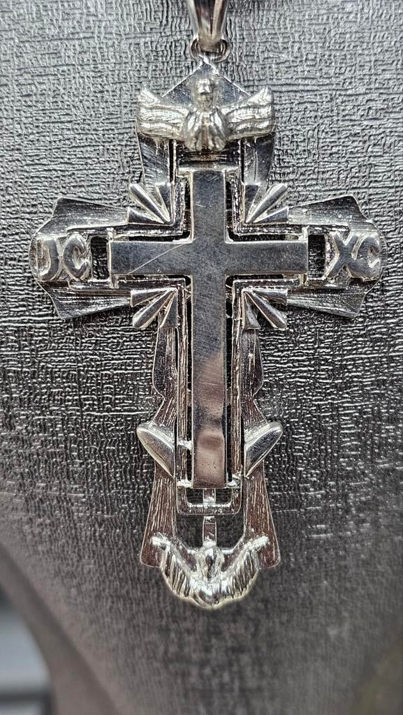 925 Zilveren Kruis Hanger, Ophalen of Verzenden, Nieuw, Zilver, Zilver