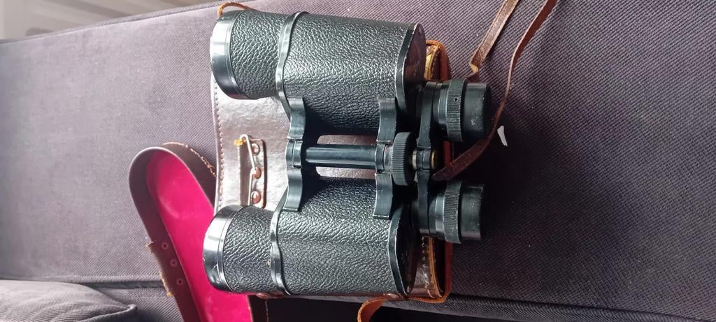 POLAR 7x50 verrekijker met leren tas, Ophalen of Verzenden