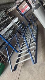 Stalen trap met 12 treden, 2,60 x 1,00 m, Doe-het-zelf en Verbouw, Ladders en Trappen, Ophalen, Gebruikt, Trap, 2 tot 4 meter
