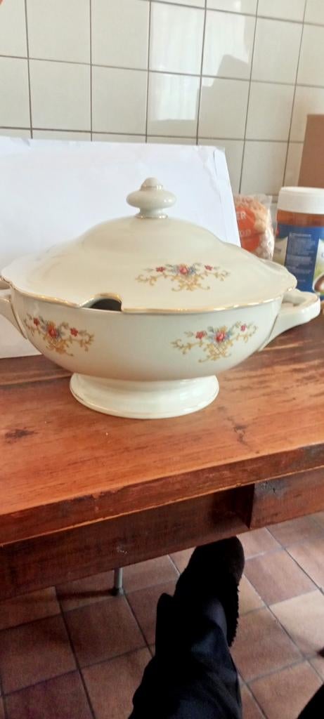 K.P.M.  Antieke Soepterrine, Antiek en Kunst, Ophalen of Verzenden