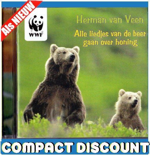CD Herman van Veen Alle Liedjes van de Beer Gaan Over Honing, Cd's en Dvd's, Cd's | Nederlandstalig, Zo goed als nieuw, Pop, Ophalen of Verzenden