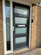 Voordeur 208 x 88 te koop, Doe-het-zelf en Verbouw, Deuren en Horren, Ophalen, 80 tot 100 cm, 200 tot 215 cm, Hout