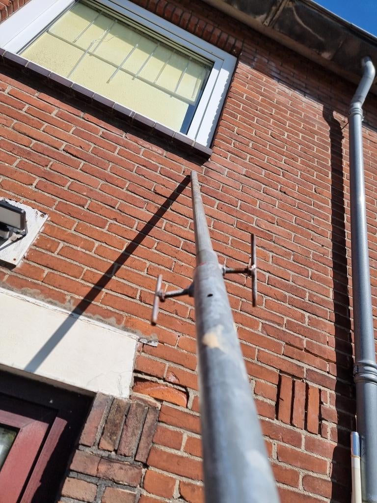 Gegalvaniseerde uitschuifbare antenne schuifmast (8m), Ophalen