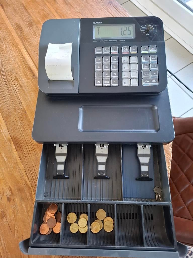 Kassa Casio SE-G1-1, Ophalen, Overige typen