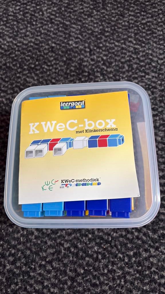 KWeC-box blokjes spelling / TiB, Diversen, Schoolbenodigdheden, Ophalen of Verzenden, Zo goed als nieuw