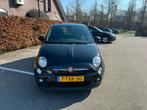 Fiat 500 0.9 TwinAir Turbo 500S 80pk 2014 Zwart Sport, Start-stop-systeem, Leder en Stof, Origineel Nederlands, Handgeschakeld