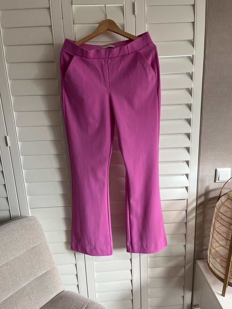 Studio Anneloes broek, maat L, roze, travelstof, Maat 42/44 (L), Ophalen of Verzenden, Zo goed als nieuw, Roze