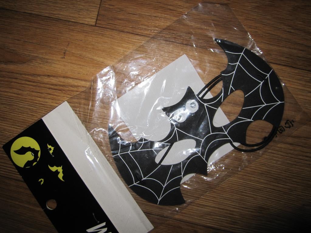 Halloween/Carnaval vleermuis masker * Nieuw *., Ophalen of Verzenden, Nieuw, Overige maten, Halloween