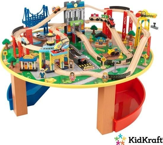 KidKraft Treintafel Set + Mega Extra Rails (IKEA), Ophalen