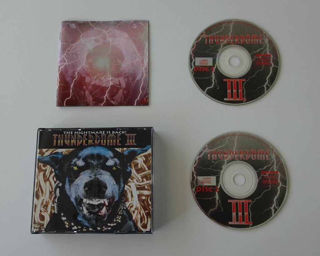 Thunderdome III : The Nightmare Is Back! 2xCD Hardcore 1993, Ophalen, Zo goed als nieuw, Techno of Trance