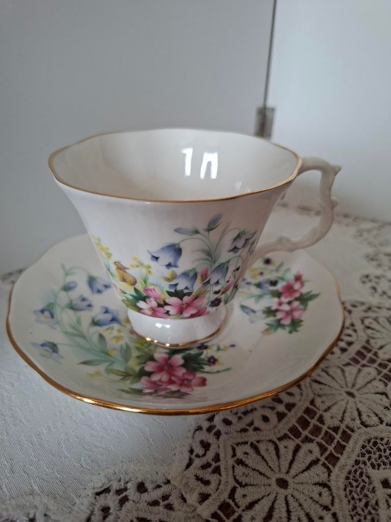 Royal Albert, Ophalen of Verzenden, Zo goed als nieuw, Porselein, Kop en/of schotel