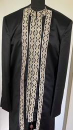 Indiase Herenkleding: Sherwani, Ophalen of Verzenden, Nieuw, Maat 52/54 (L), Zwart