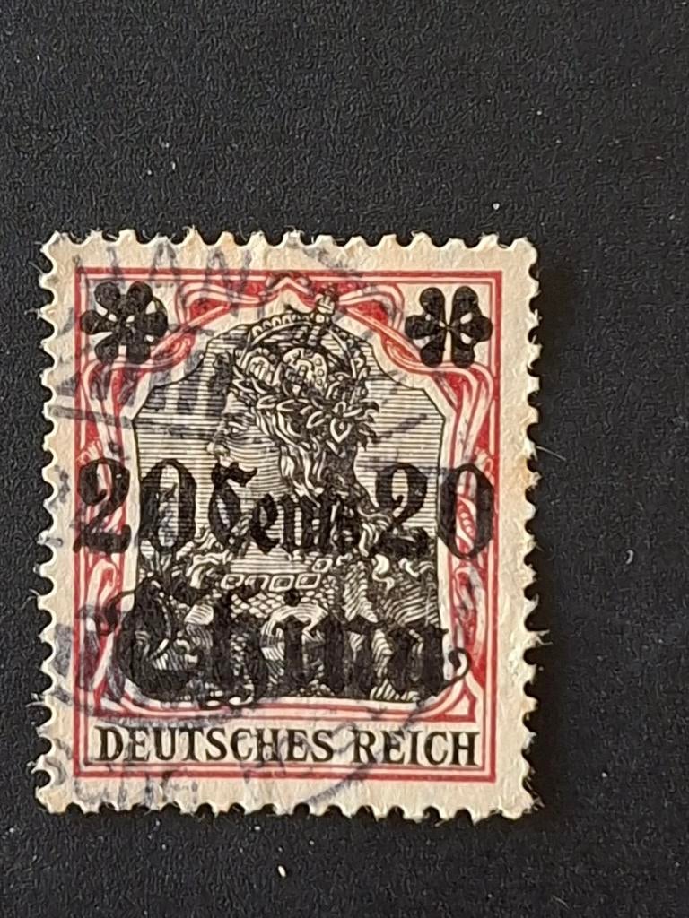 Duitsland Post China 42, Postzegels en Munten, Postzegels | Europa | Duitsland, Verzenden, Duitse Keizerrijk, Gestempeld