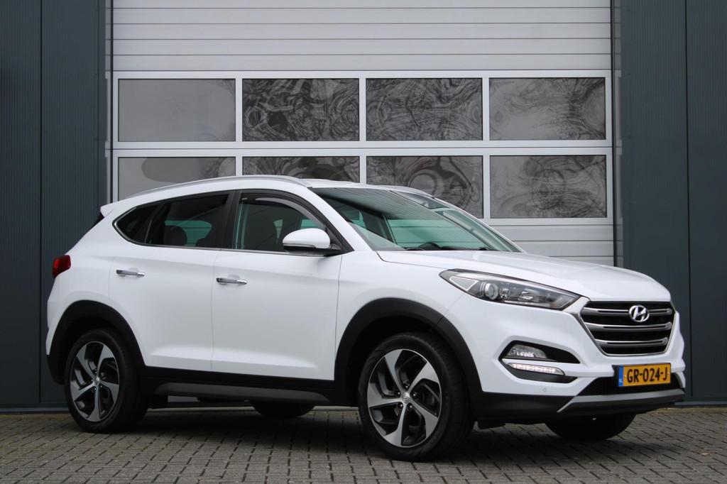 Hyundai Tucson 1.6 GDi Comfort Clima/Cruise/Stoelverwarming/, Auto's, Hyundai, Voorwielaandrijving, Stof, Gebruikt, 4 cilinders