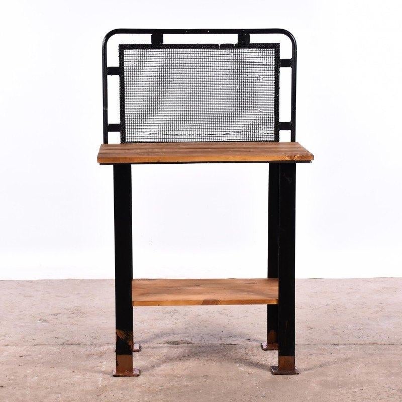 Industriële bartafel koffietafel, hoge tuintafel werktafel., Ophalen, Gebruikt, ., .