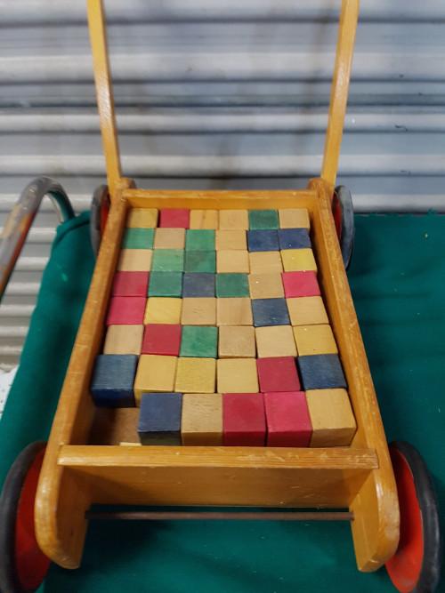 blokken kar, Ophalen of Verzenden, 'T Olde Gre-j, Info@toldegrej.nl, Endepoelstraat 20f Didam