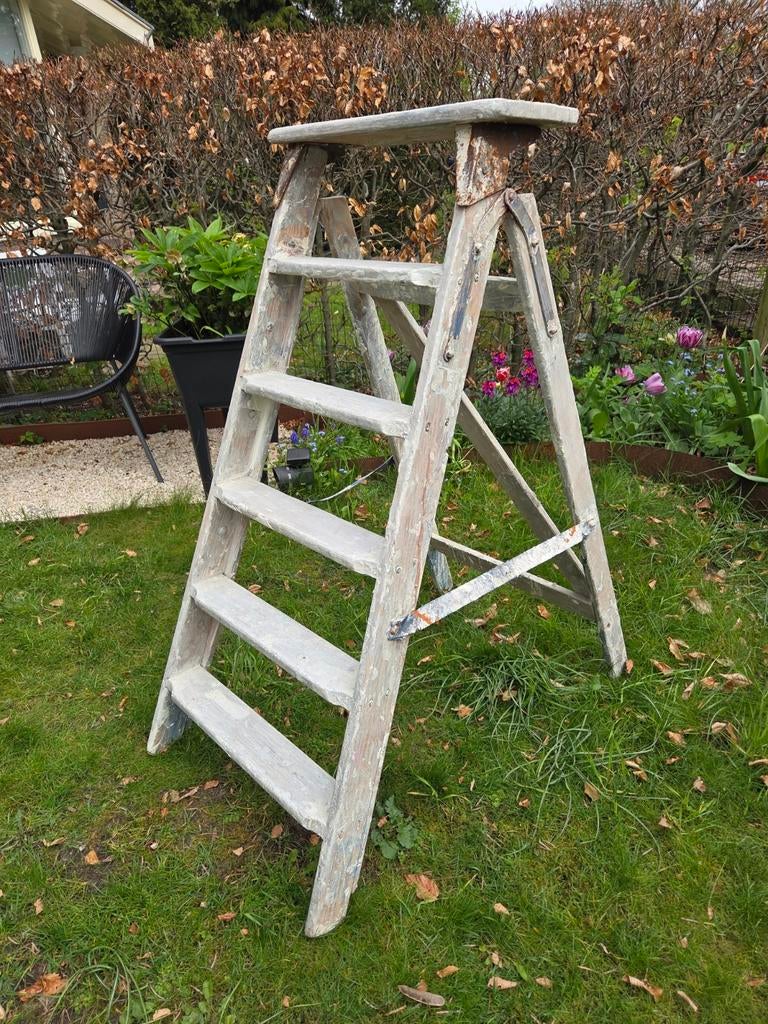 Vintage schilderstrap, Ophalen