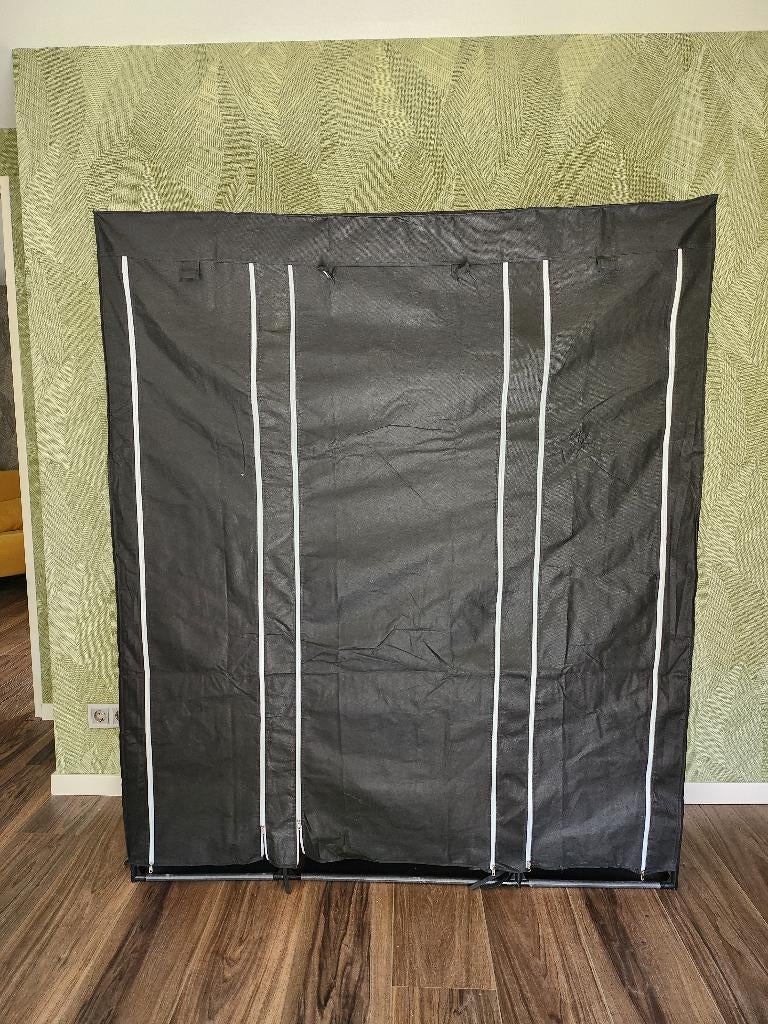 Gratis: 2x Goliving opvouwbare kledingkast, Huis en Inrichting, Kasten | Kledingkasten, Ophalen, Kunststof, Gebruikt, 150 tot 200 cm