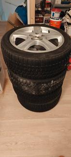 Bridgestone Blizzak 205/50R17 Winterbanden op Autec Velgen, Ophalen, Gebruikt, Banden en Velgen, 17 inch