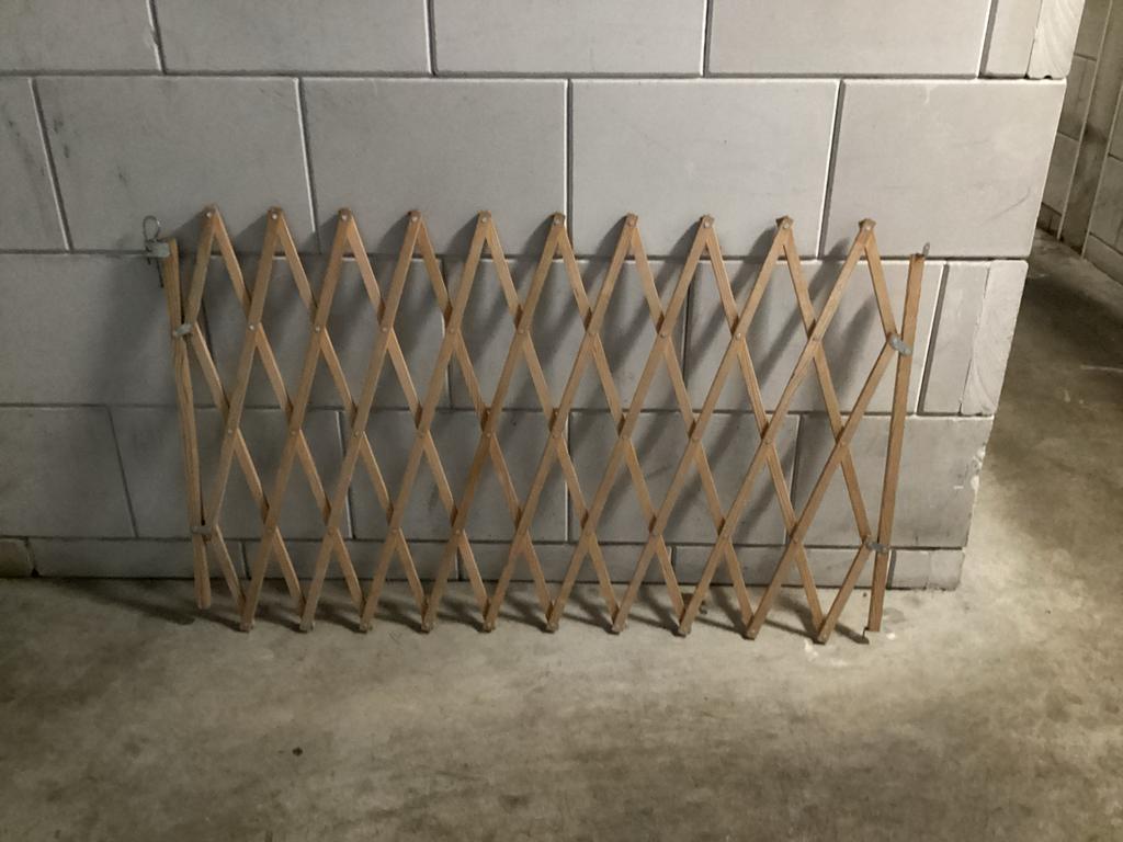Houten traphekje, Ophalen, Gebruikt, Overige typen, 100 tot 115 cm